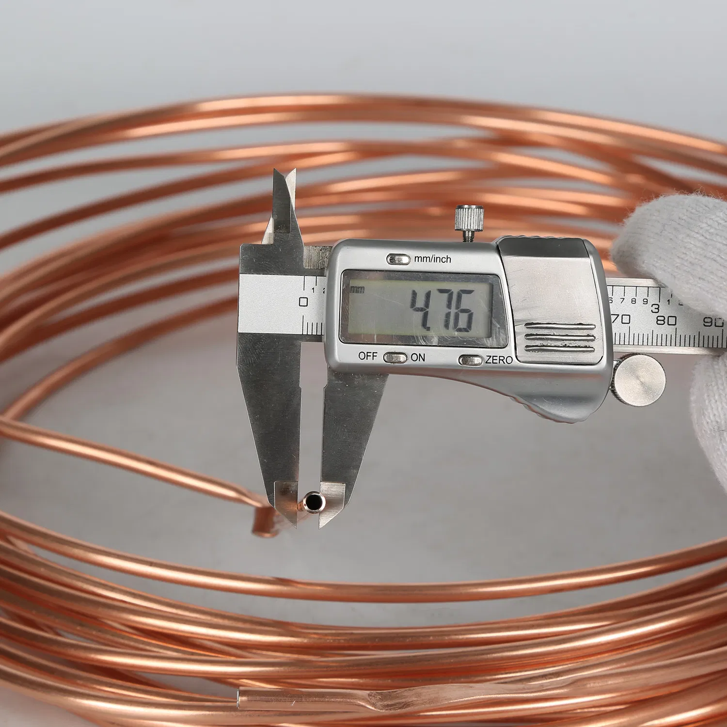 Od6mm Wt1mm High Quality Copper or Zinc Coated Bundy Tube