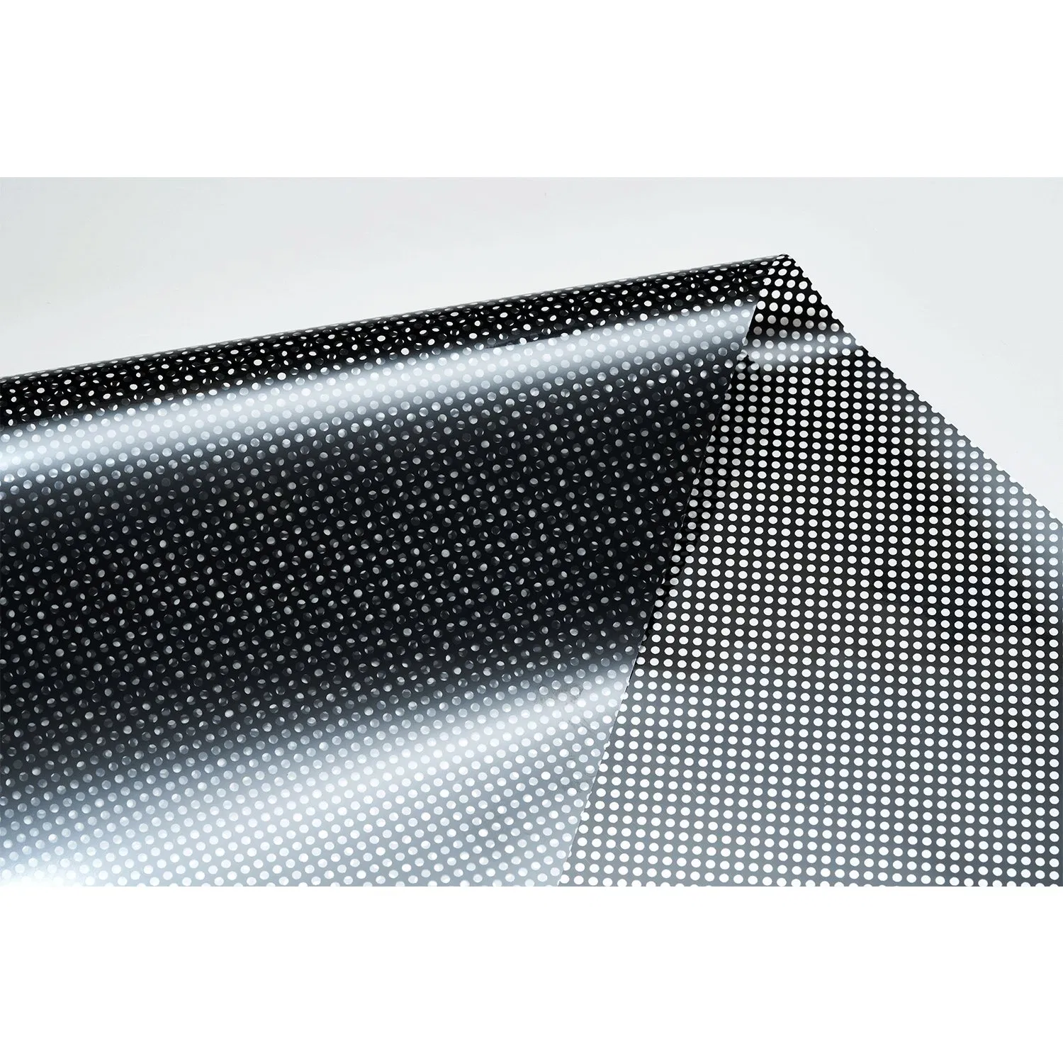 Octki Newly Building Material Transparent BOPP Decorative Sticker Waterproof Wave Point PVC Removable Window Film