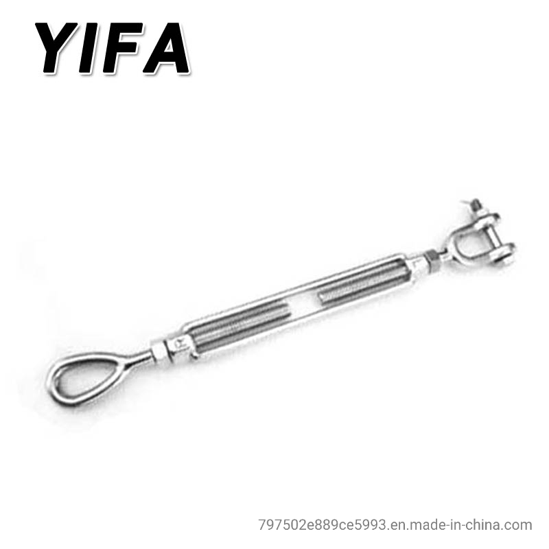 304&316 Stainless Steel European Turnbuckle with Double Jaws