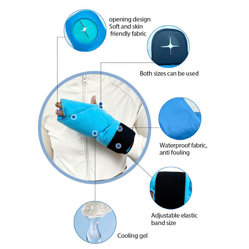 Soft Gel Thumb Ice Pack Wrap