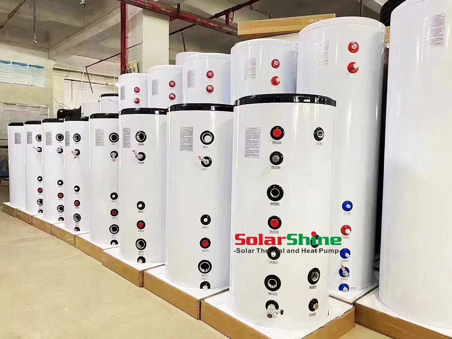 OEM ODM 150L 250L 750 Liter Buffer Tank 304/316/ Stainless Steel Duplex Hot Water Buffer Tank with CE