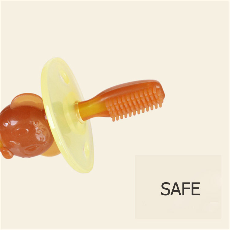 FDA Silicone Baby Toothbrush Teether-Baby Training Toothbrush