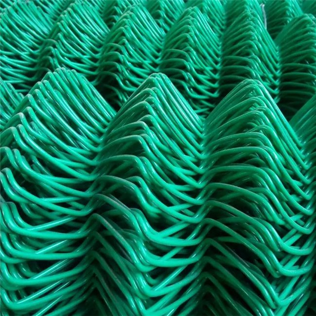 Yq Flayground Fence PVC Chain Link Fence Mesh Panels