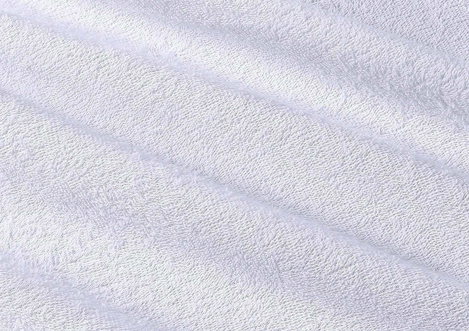 100% Polyester Microfiber Terry Fitted Sheet Waterproof Mattress Protector Mattress Cover