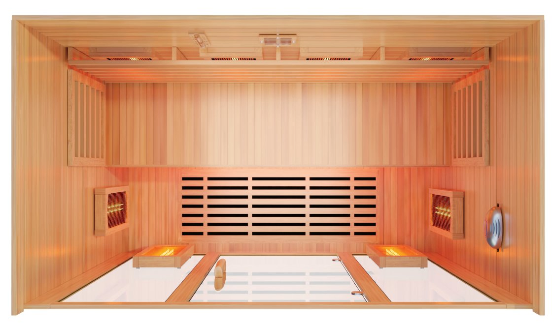 Инфракрасная сауна на 4-6 человек, кедр