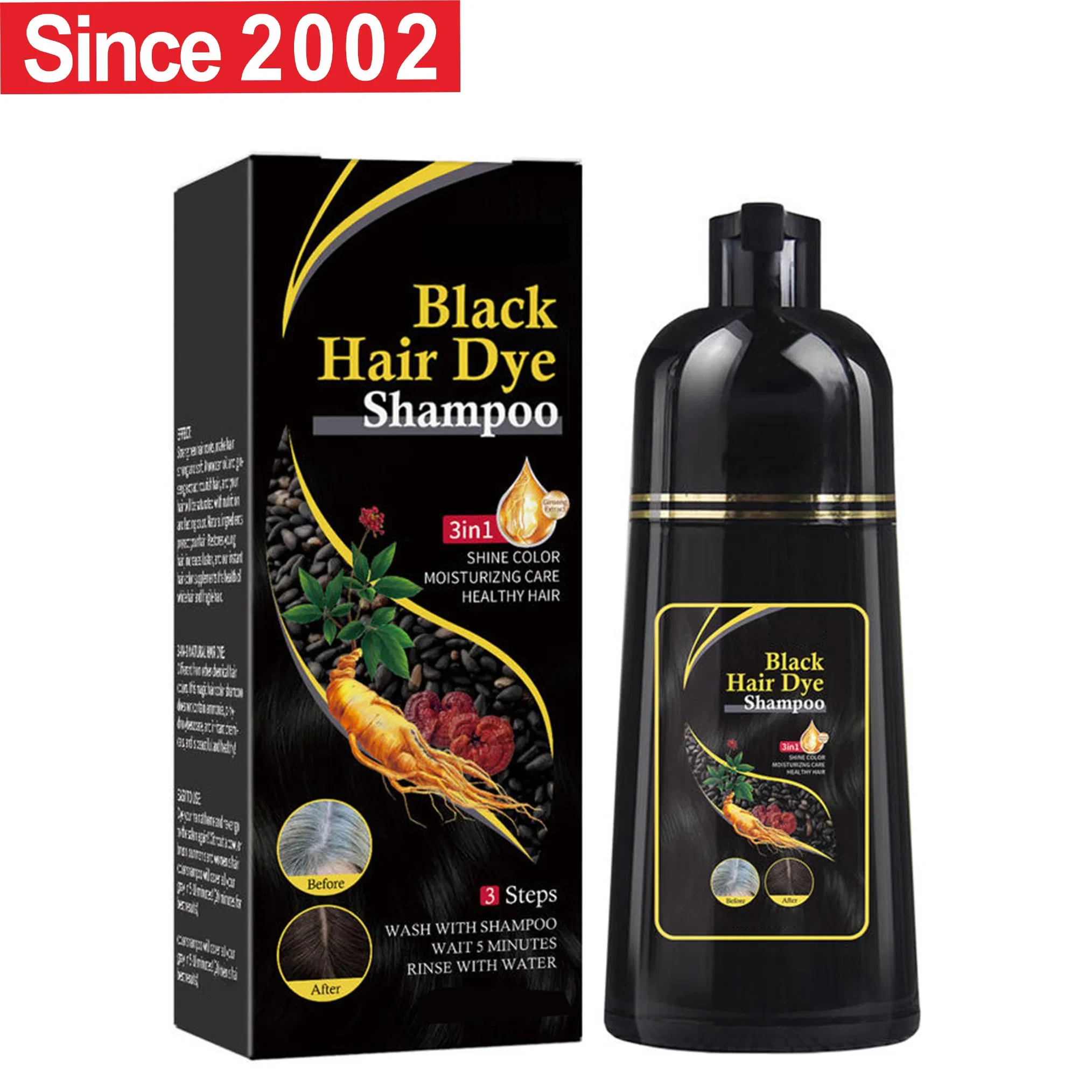 Popular Fast Coloring Hair Dye Hair Color Shampoo