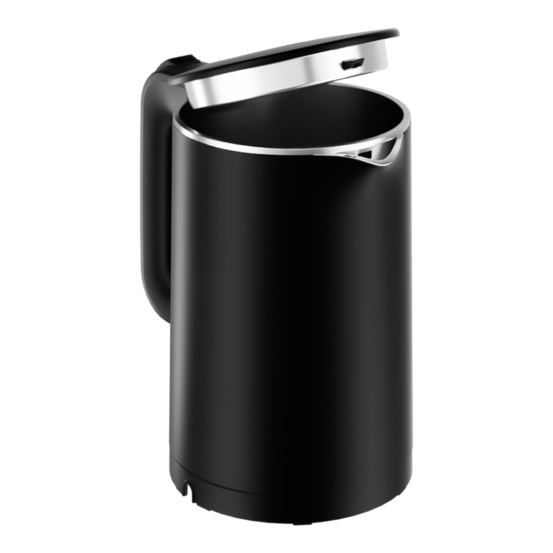 High Quality 1.0L Double-Layer Electric Water Kettle 304 Stainless Steel New Type with Automatic Shut-off Safety Feature
