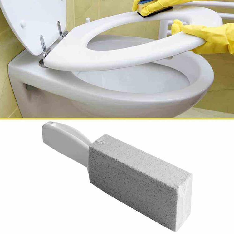14*4*4cm Gray White Toilet Bowl Ring Cleaner Pumice for Bathroom