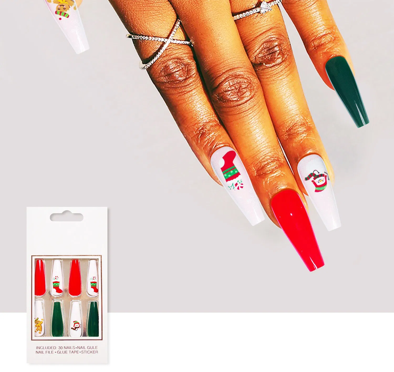 Cheap Gel Nail Stickers, Full Nail Wraps, for DIY at Home, Easy to Apply & Remove