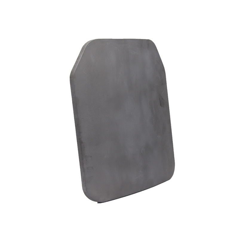 Single-Curved Lightweight Sintered Silicon Carbide (SIC) Ceramic Plate Bp2159 for Body Armour Plate