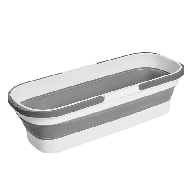 Foldable Water Bucket Mop Bucket, Large Household Rectangular Plastic Washing Bucket