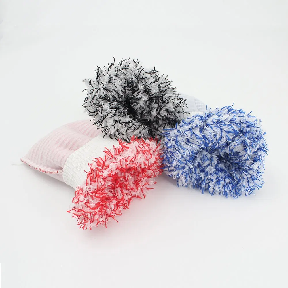 Wholesale Double Side Microfiber Washing Car Gloves Dust Removal Cleaning Window Microfibre Wheel Glass Detailing Care Car Wash Mitt