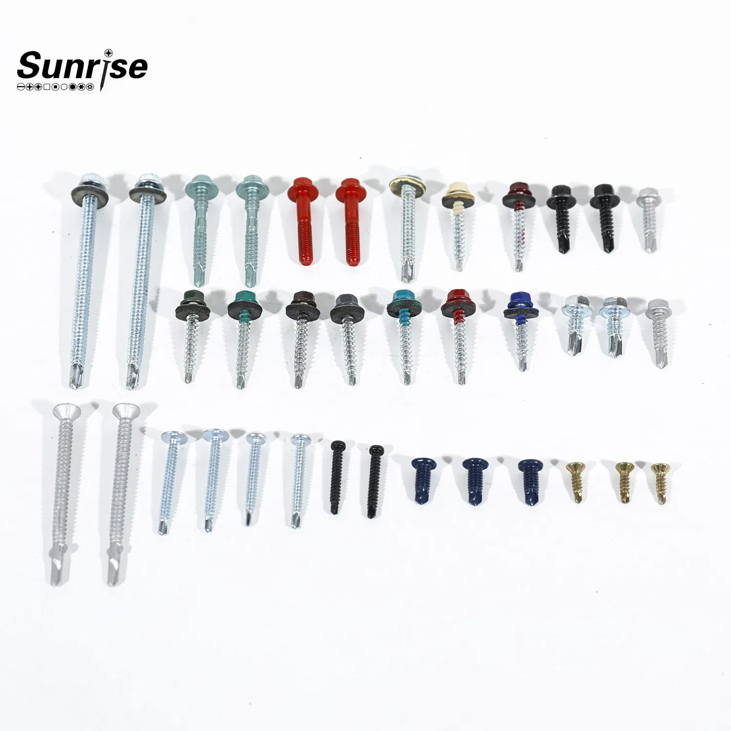 Factory Price Custom Small Metal Steel Zinc Plated Self Drilling Screws for Window