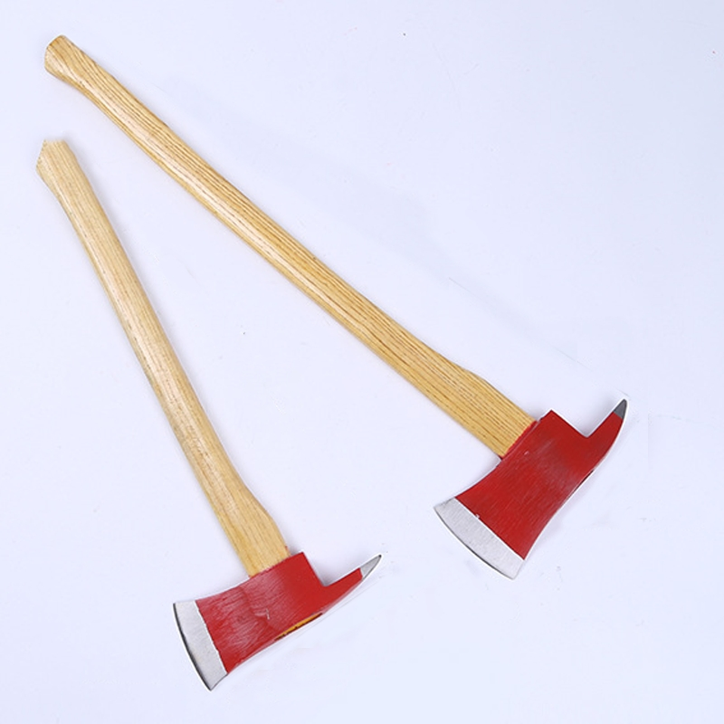 Wholesale Wooden Handle Fire Fighting Demolition Tools High Carbon Steel Axes