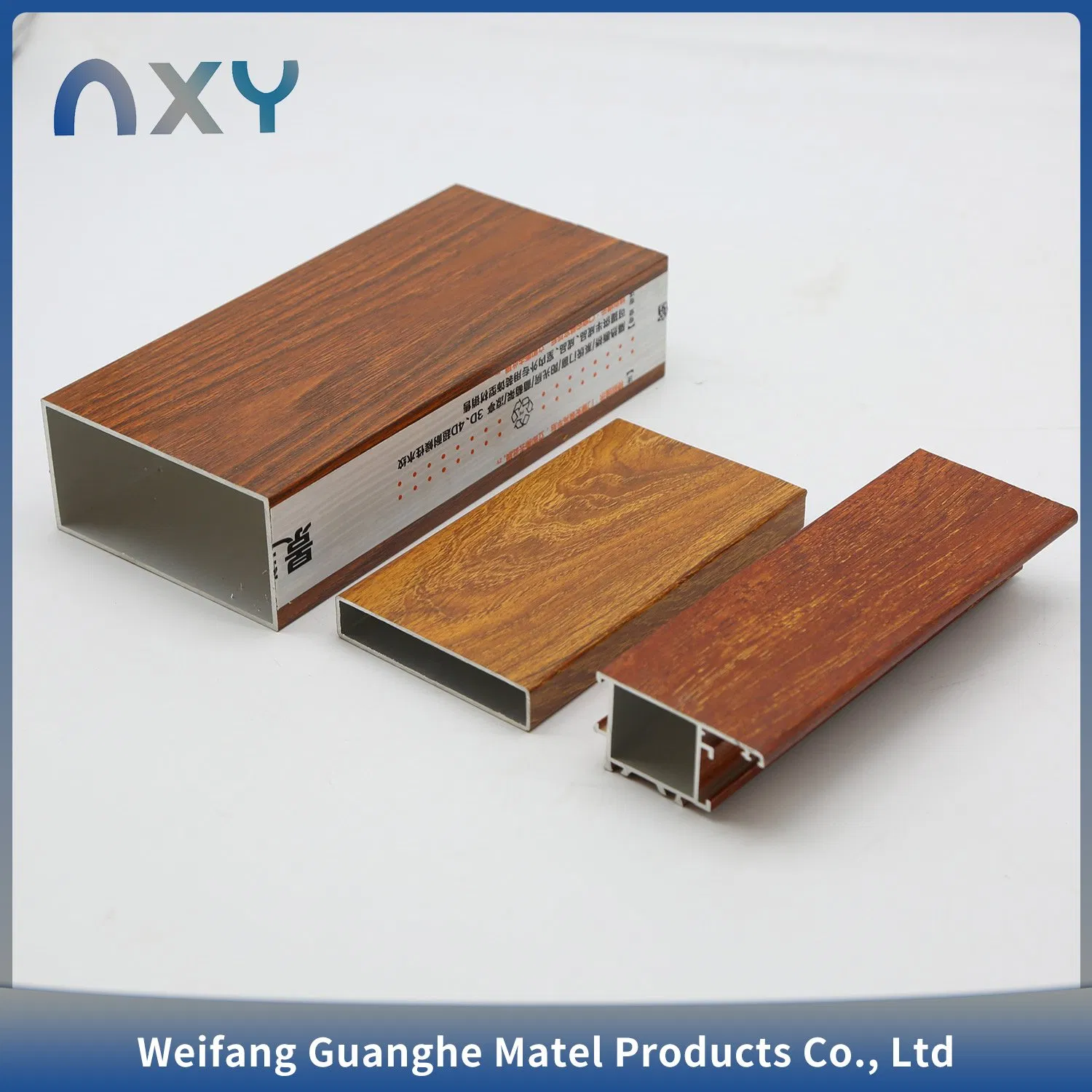 Building Materials Wood Grain Powder Coated Aluminium Extrusion/Aluminium 6063 Alloy Profile for Outdoor Clading Cover Plates