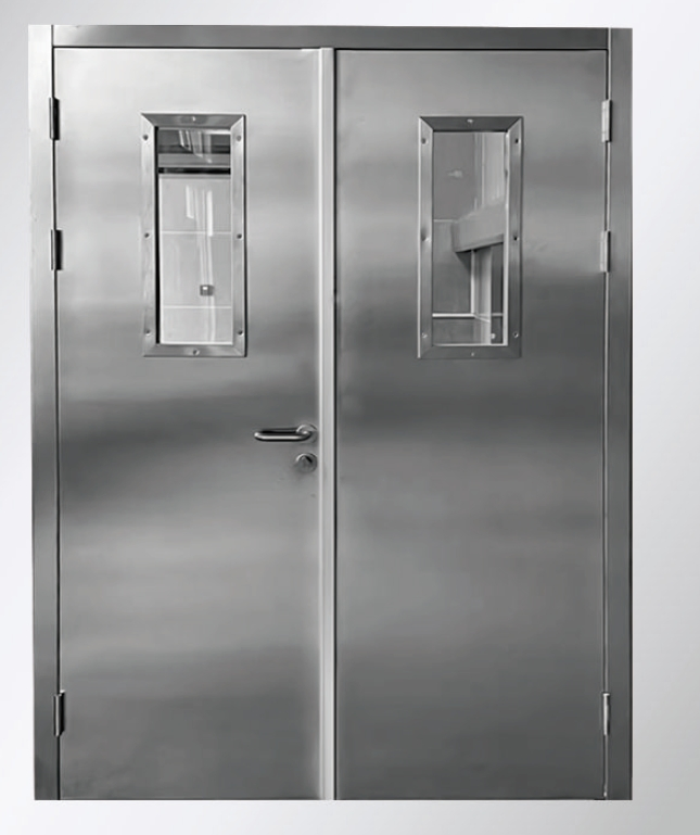 Advanced Security Steel Door for Fire Safety in Hospitals