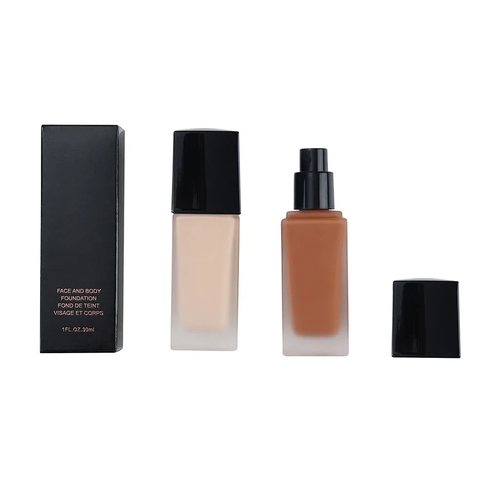 OEM Private Label Liquid Cream High Quality Foundation for Dark Skin