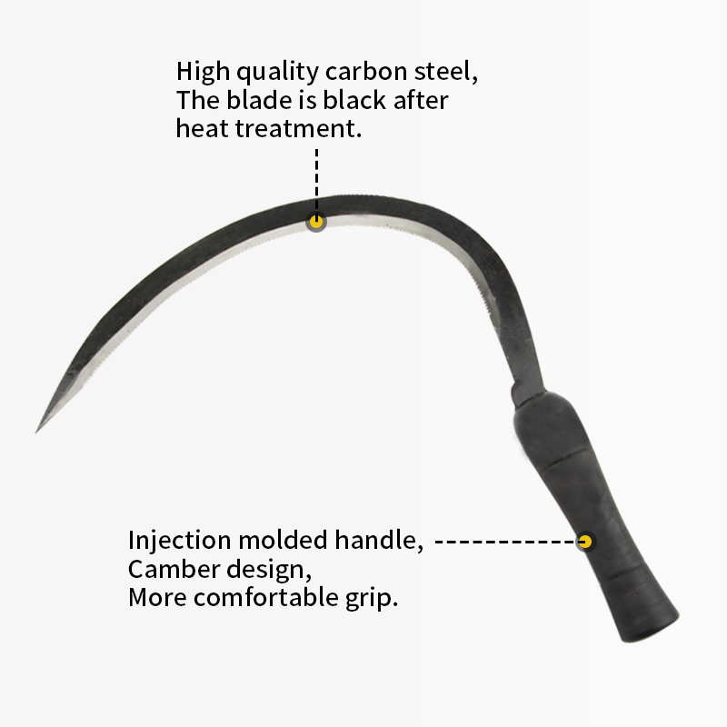 Grass Hand Tooth Sickle Steel Gardening/Agricultural Tools Sickle for Africa