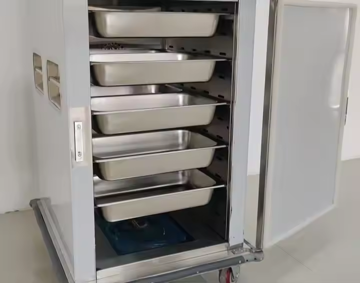 High-Quality Portable Catering Warmer Cart for Events and Banquets