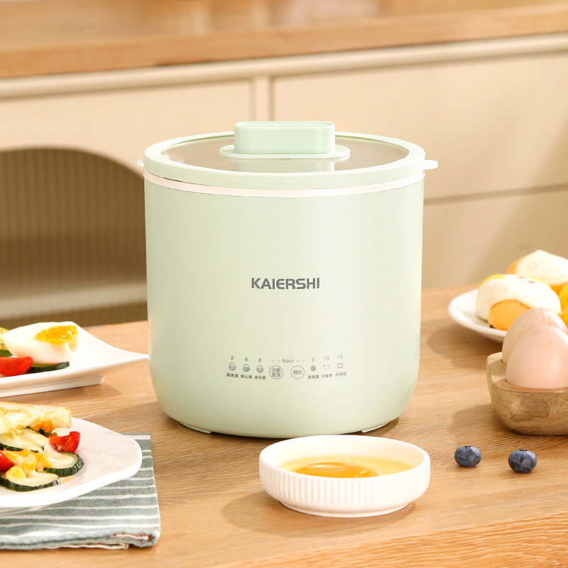 Kaiershi Jj-18u Mini Smart Electric Rice and Egg Cooker