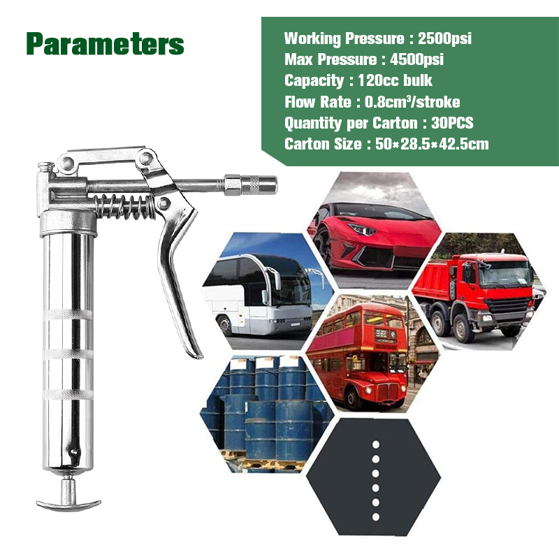 Ручная маслёнка 4500 Psi 120cc
