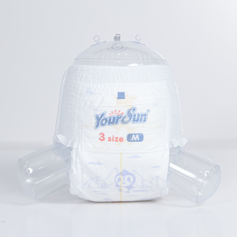 Highly Breathable and Hypoallergenic Organic Baby Natural Disposable Diapers for Baby