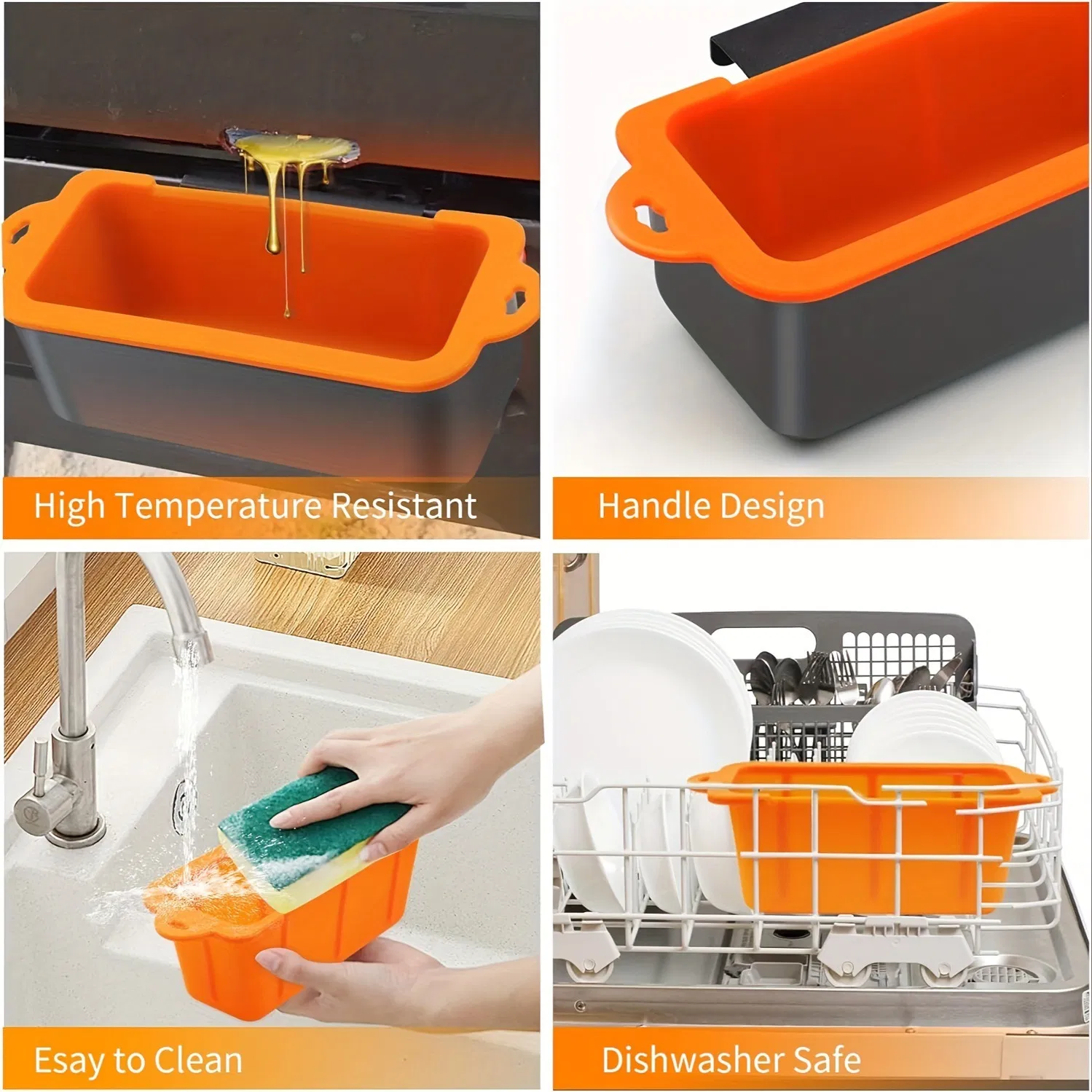 Factory Wholesale Providing FDA Silicone Grill Tool Mat, Silicone Heat-Insulating Pad, Cleaning Pad, Foldable Oil Pan, Silicone Baking Tray Mat