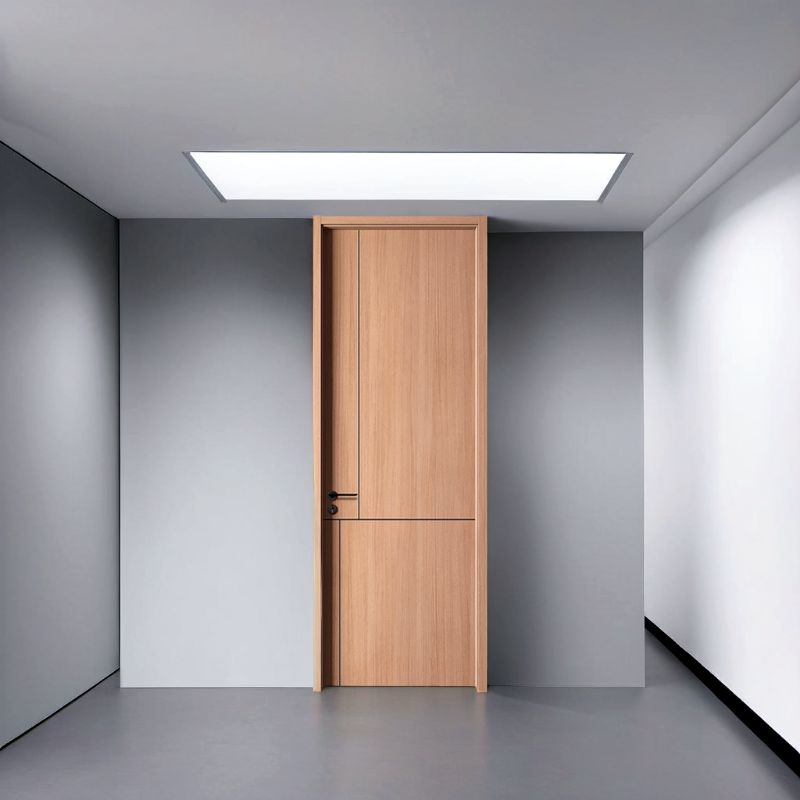 Barn Sliding System Rustic Design/Heavy Sleek Interior WPC Edge Banding Door