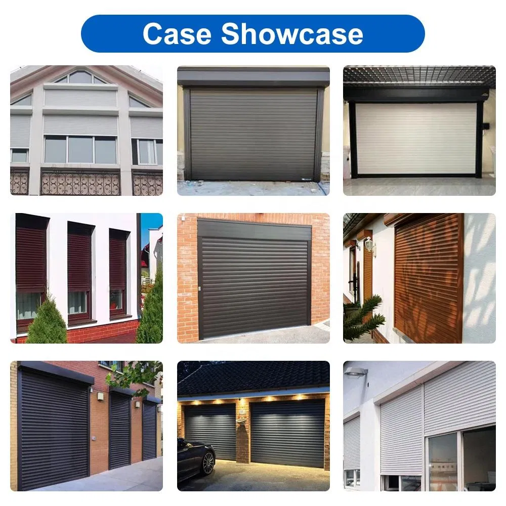 Homes Advanced Exterior Villa Farmhouse Commercial Warehouse Aluminum Alloy Garage Door