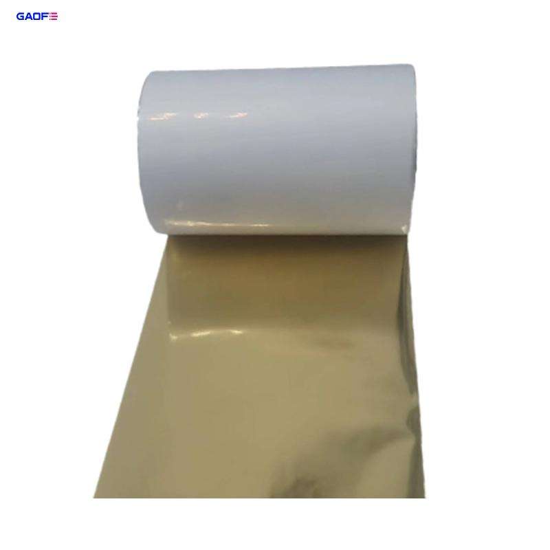 Gold 55mmx300m Printing Barcode Thermal Transfer Ribbon Alcohol Resistance Resin Ribbon for Zebra