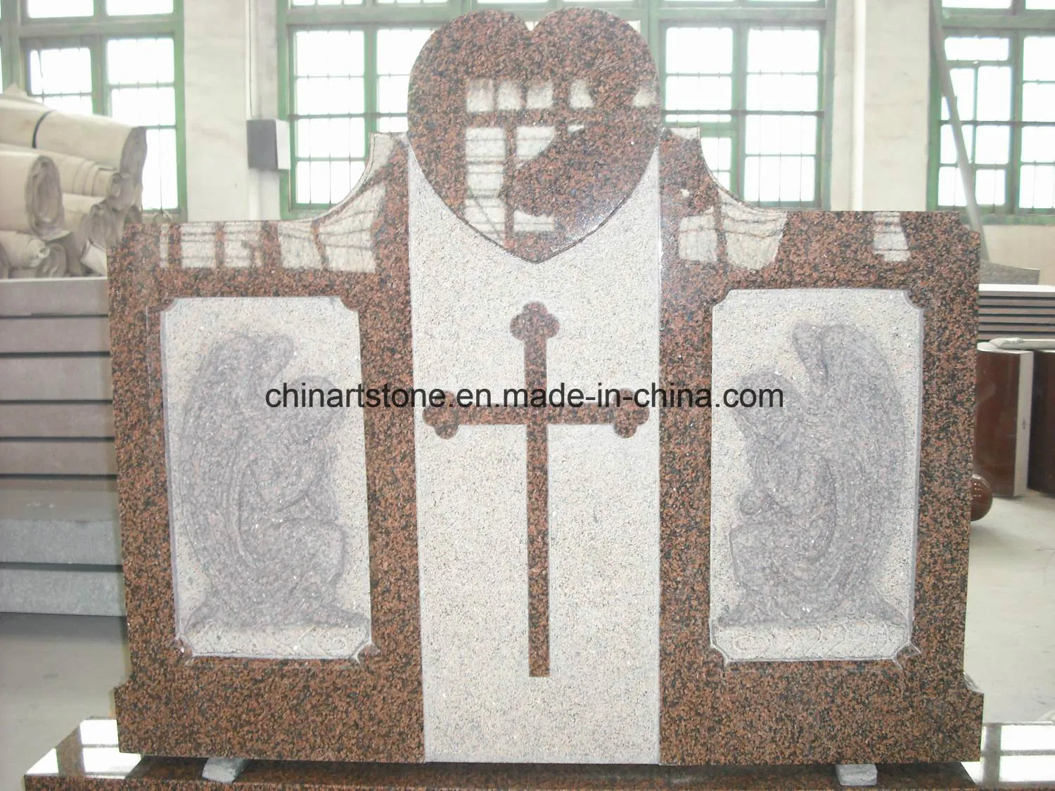 China Granite Natural Stone Tombstone for Monument