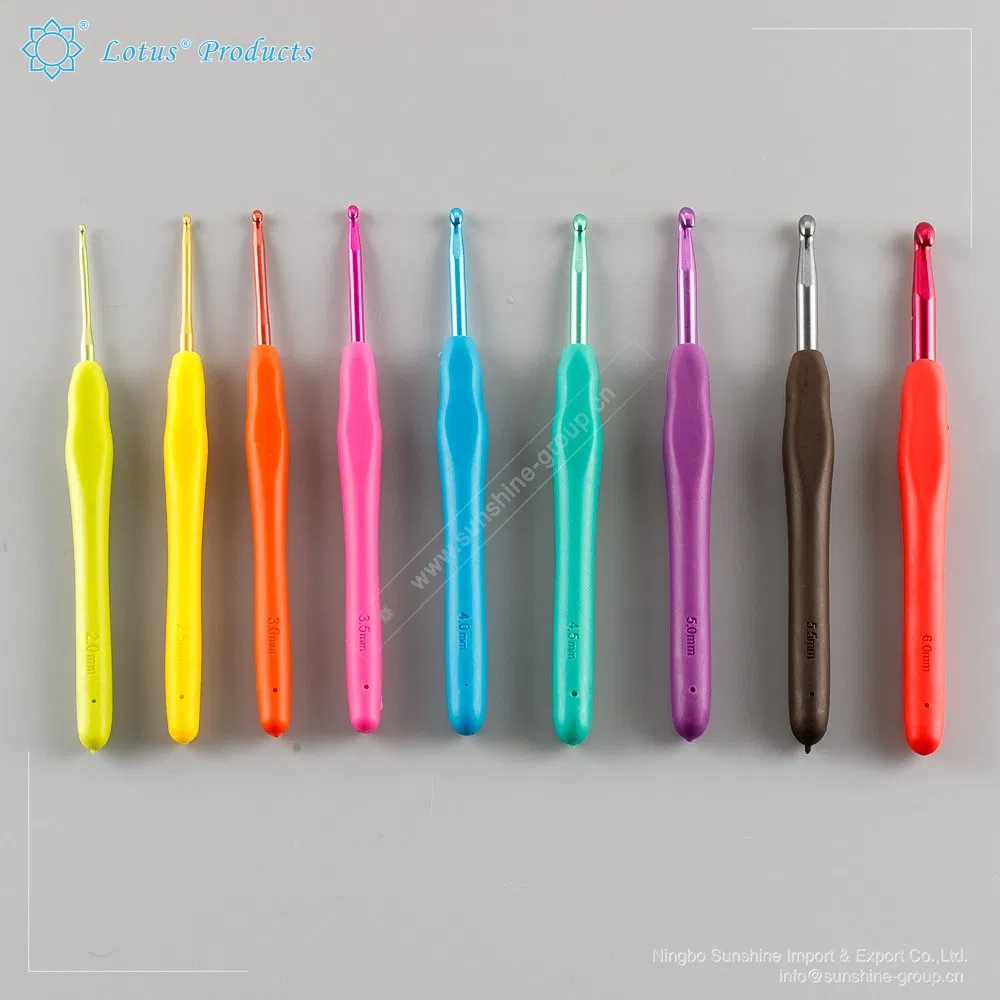 High Quality Crochet Hook Set with TPR Handle