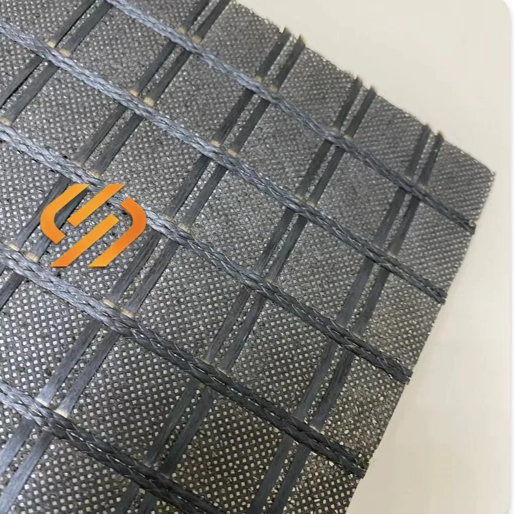 Fiberglass Geogrid Geomallas and Geocompounds for Asphalt Reinforcement Applications