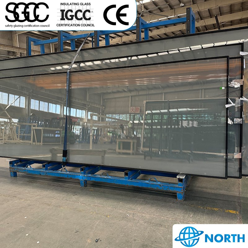 Wholesale Window Low E Double Wall Laminated 1 Inch Tempered Curved Double Vacuum Insulated Glass