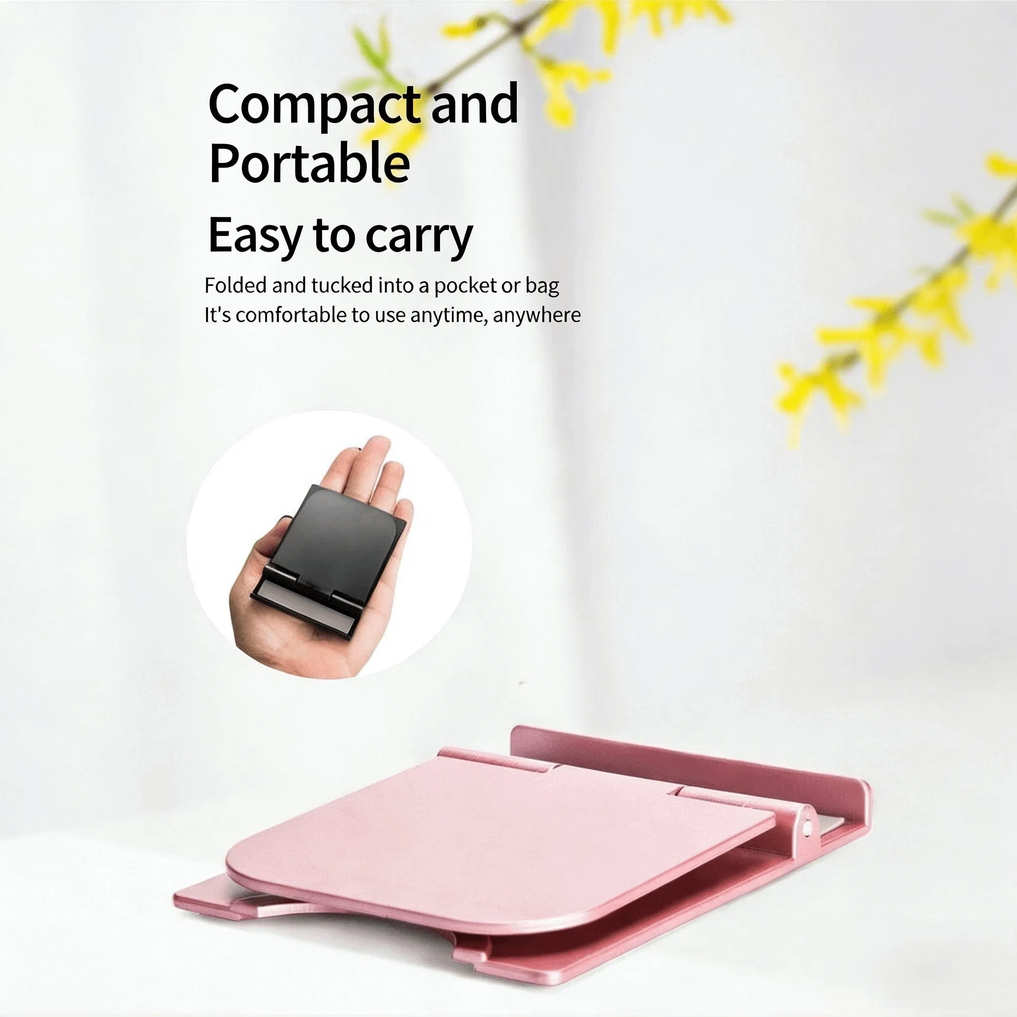 Customized Custom Logo Phone Tripod Holder Stand for Phone