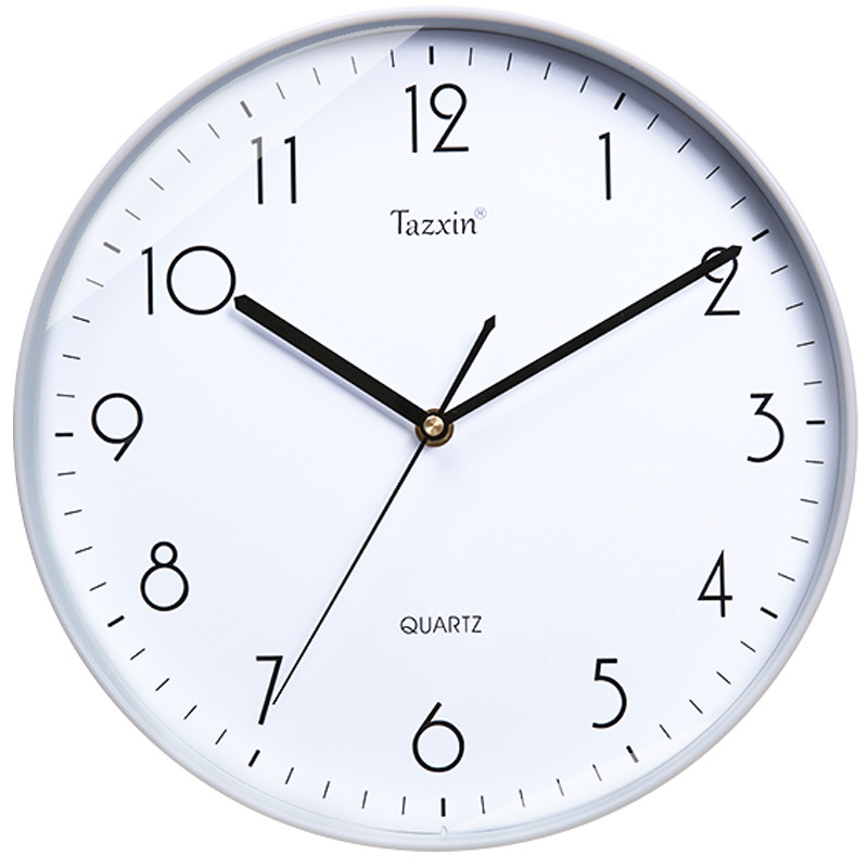 Living Room Simple Silent Quartz Creative Watch Plastic Generation Walll Clock