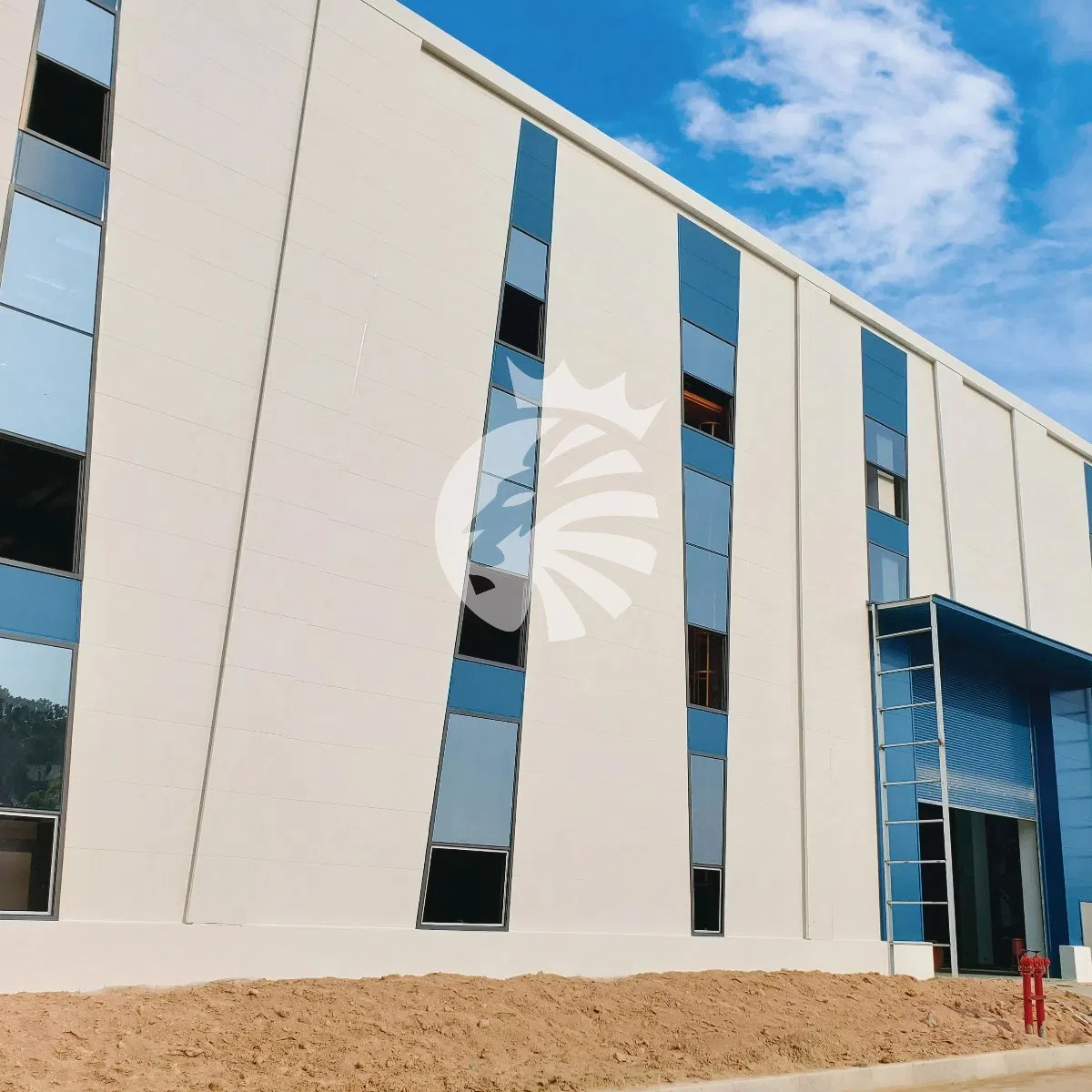 Rockwool Wall Sandwich Panel Fireproof Thermal Insulation for Warehouse