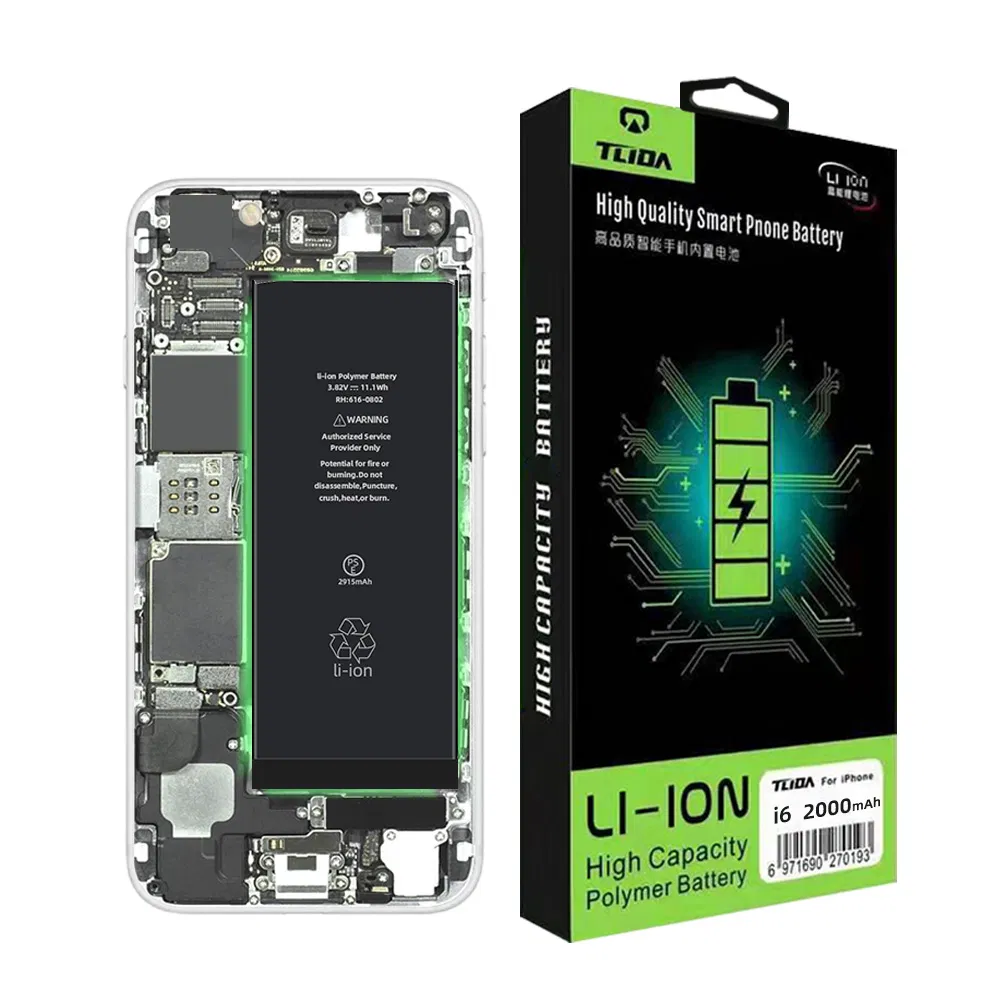 Tlida Brand New Phone Battery for iPhone 6/6s/6p/6sp/7/7p/8/8p Battery for Mobile Phone