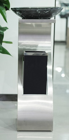 Урна с пепельницей из нержавеющей стали YH-34G