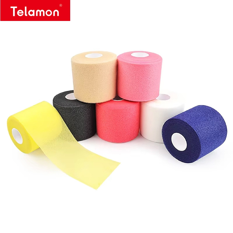 Custom Athletic Tape Sports PU Foam Underwrap Bandage for Joints