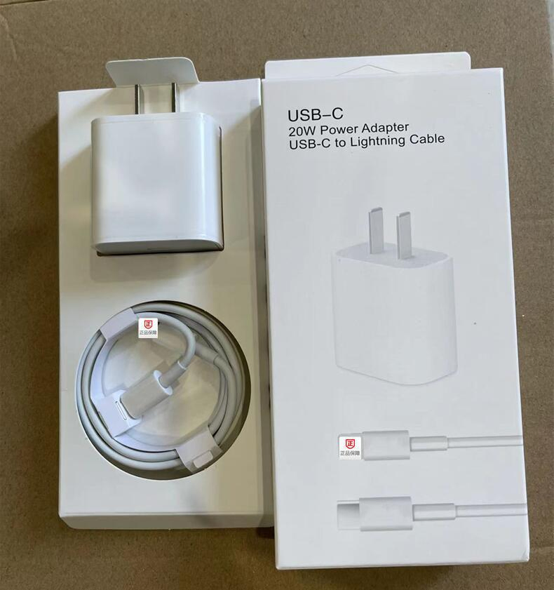 Зарядный адаптер USB-C 20W Pd с кабелем для iPhone