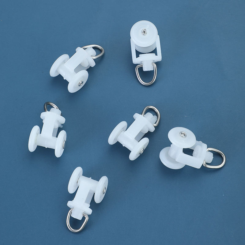Smart Home Accessories Electronic Curtain Track Runners Pulleys for Trietex Rail