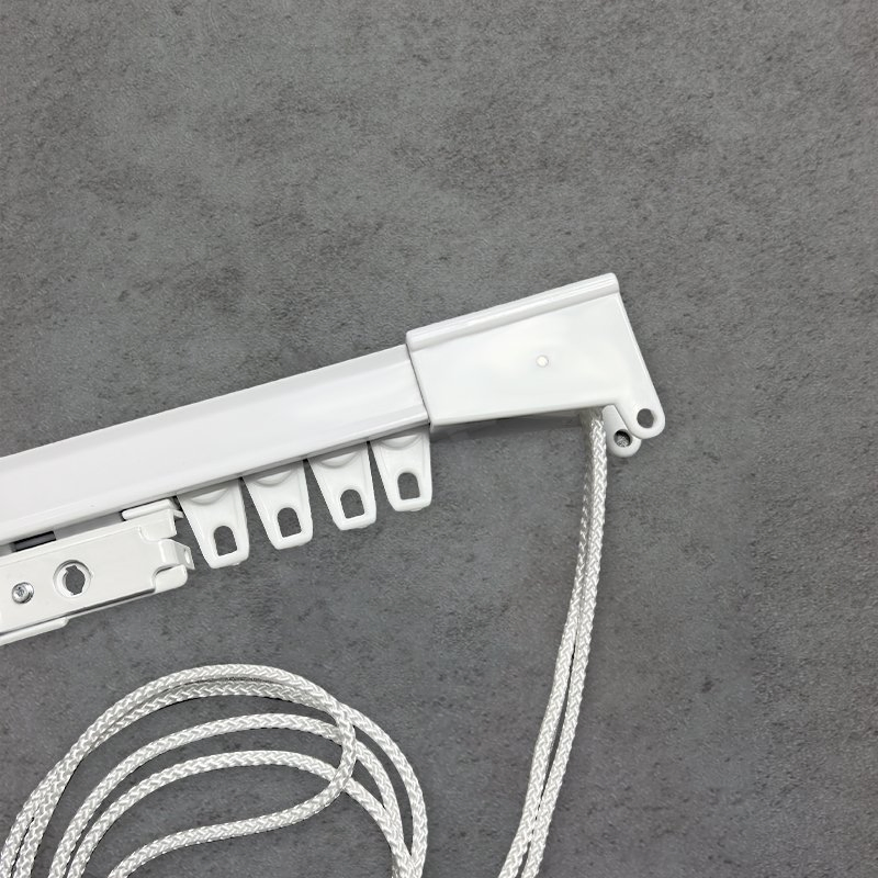 Manufacture Modern Ceiling Manual Aluminum Curtain Track with Rope