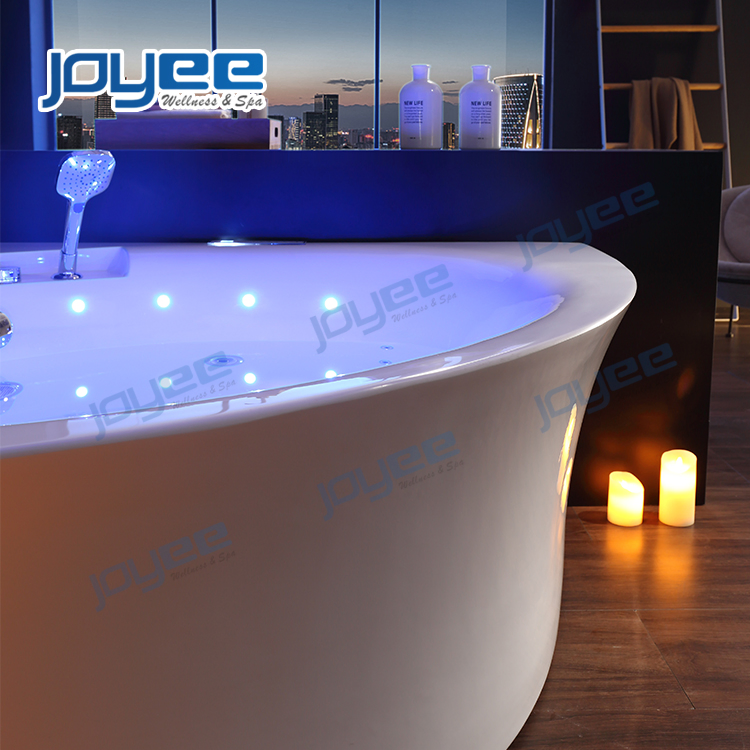 Угловая массажная ванна на 2 персоны с гидромассажем