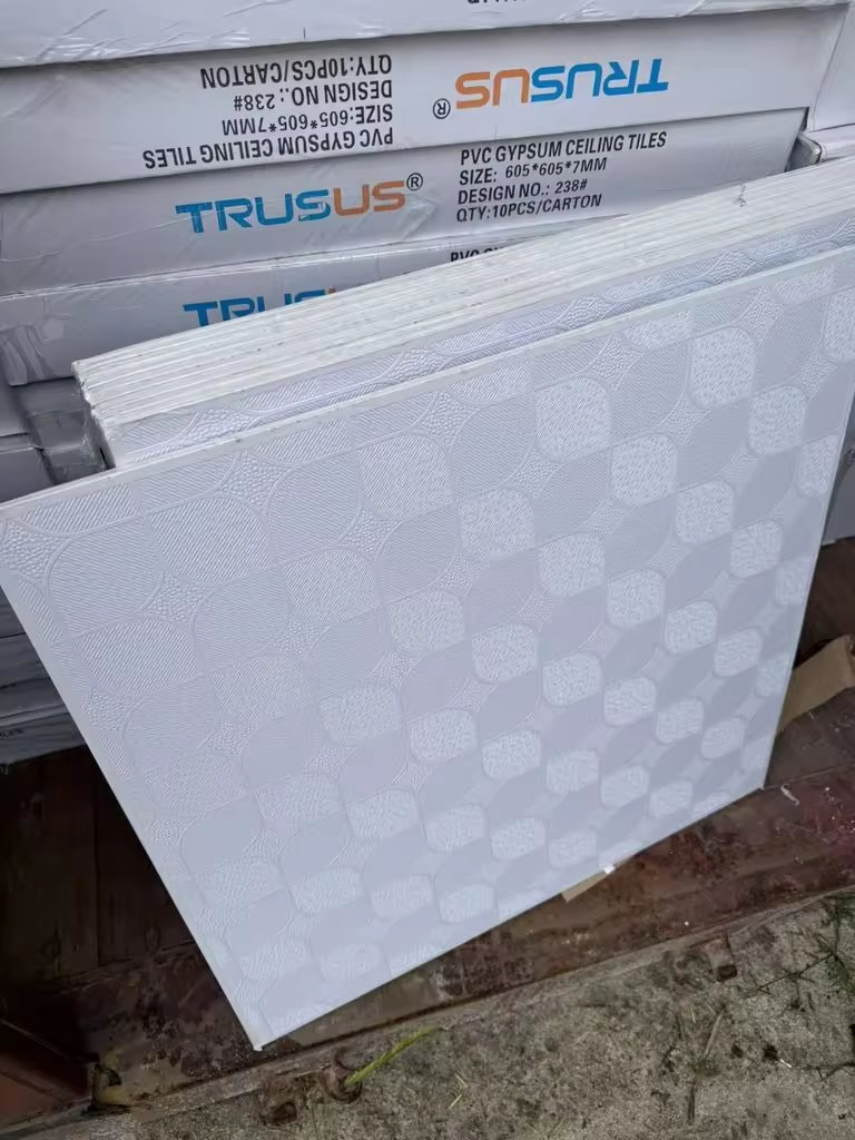 Trusus Brand Colored Suspended Ceiling Tiles with Great Price