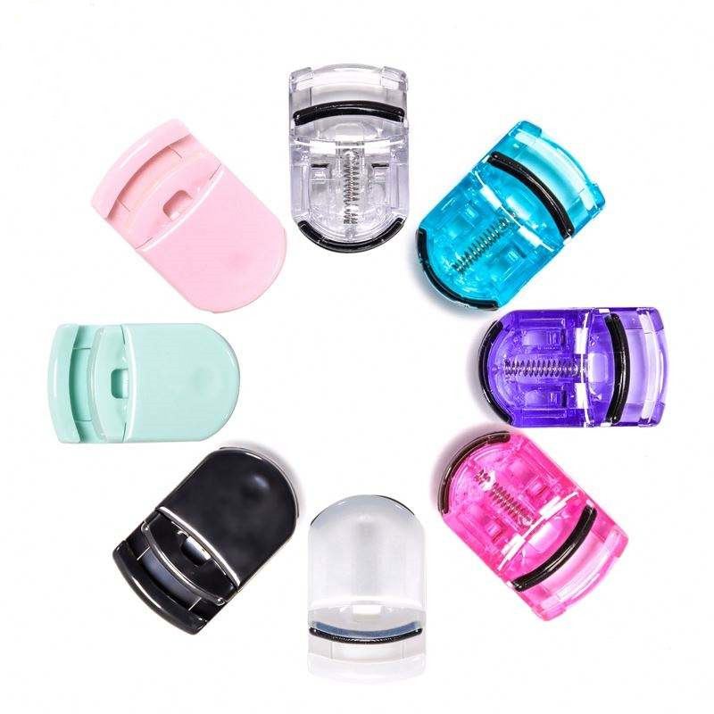 Cheap Rose Gold Pink Mini Plastic Eye Lash Curler