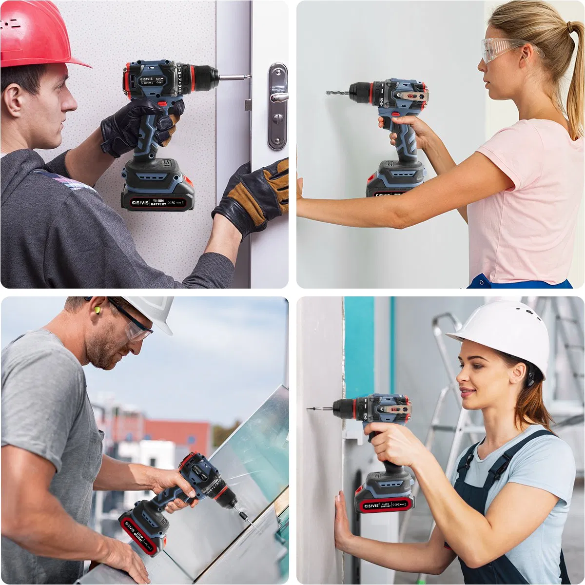 Аккумуляторная дрель Cisivis 21В 65Нм