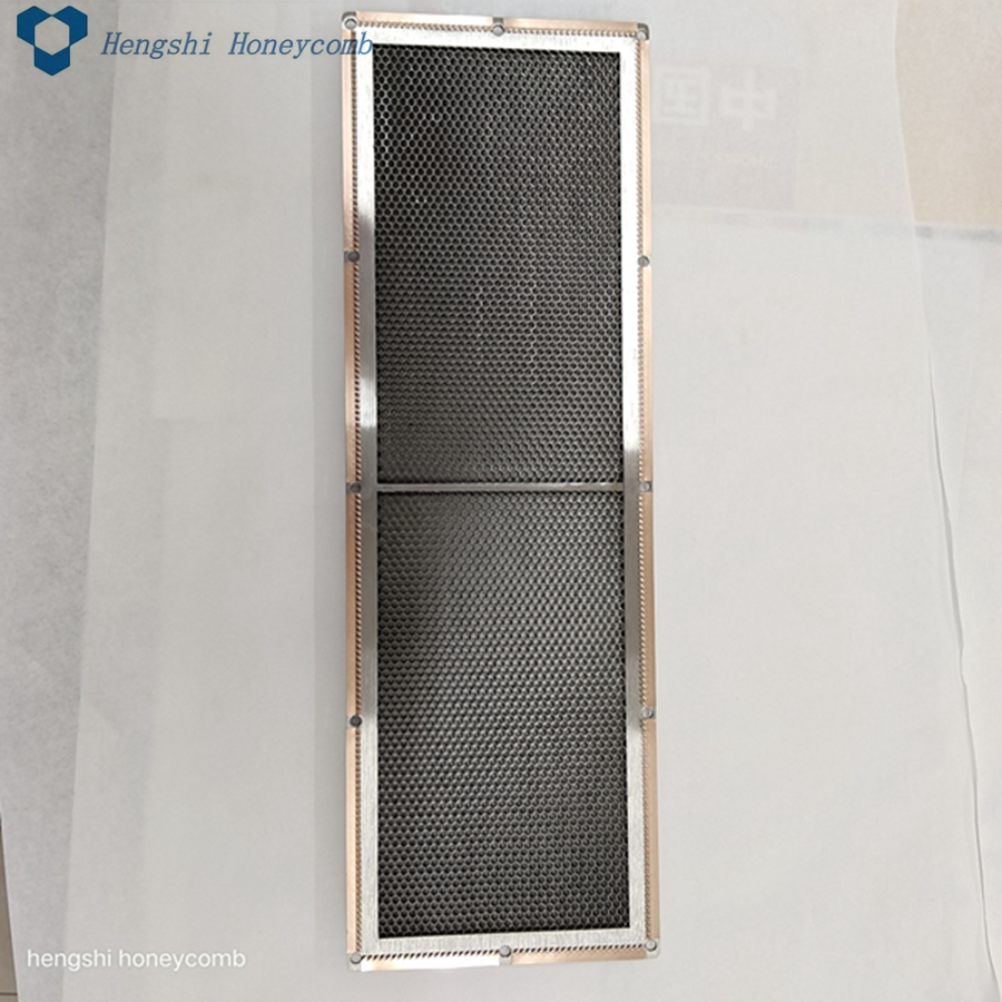 High Performance Communication Shelter Used Application Finger Stock Steel Honeycomb Vent