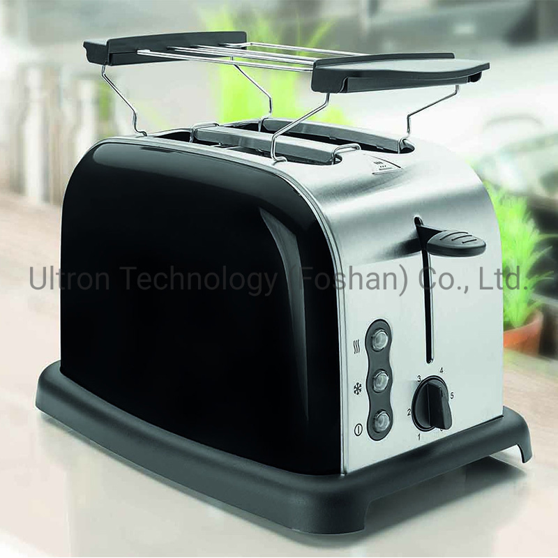 Stainless Steel Toaster for 2 Slices of Bread