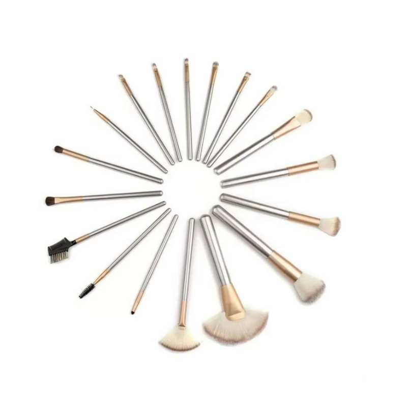 18PCS Professional Custom Logo Makeup Brushes Set Private Label